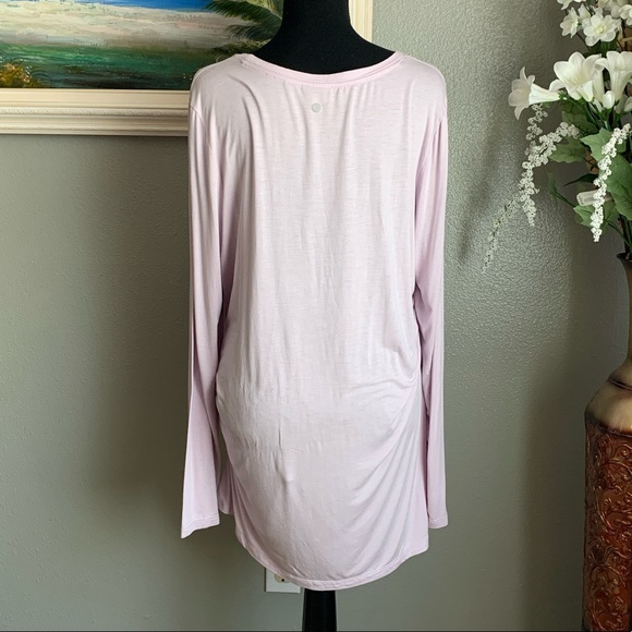 Zella Long Sleeve Ruched Tunic Top size 1X - Picture 9 of 17
